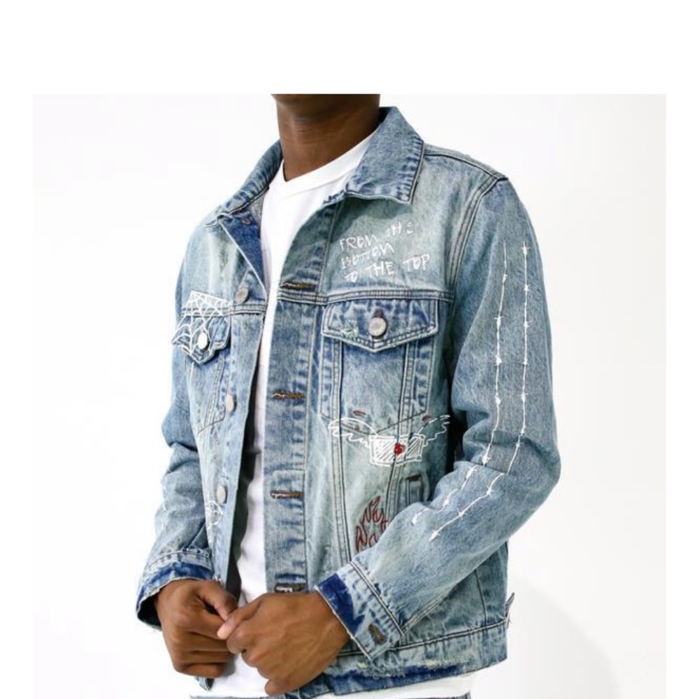 THRT Denim Charlotte jacket tubo
